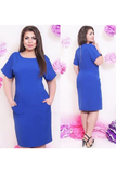 Plus Size Sheath Formal Dresses With Pockets FP6002