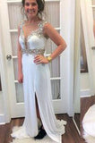 Charming Real Made Beading Long Evening Dress Prom Dress