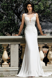 Lace Mermaid Elegant Wedding Dress Lady Dress