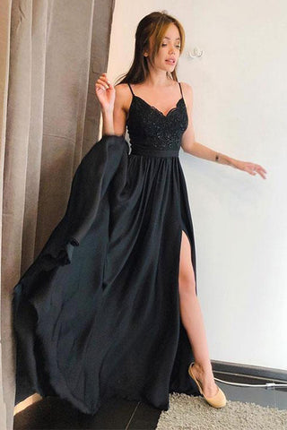 products/Unique_Blue_Spaghetti_Straps_Lace_Prom_Dresses_Satin_Sweetheart_Side_Slit_Party_Dress_PW563-2.jpg