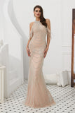Shiny Mermaid Halter Beading Tulle Prom Dress WH99316